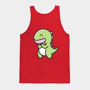 Kawaii Cute Dinosaur - Perfect baby gift for dinosaur lovers Tank Top